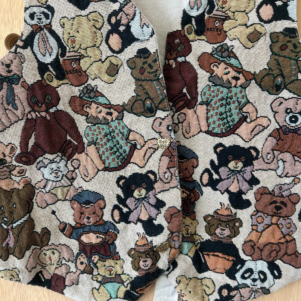 Vintage Bear Vest - image 2